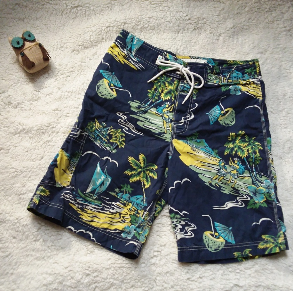 5for20$🛍[AE] Hawaiin Print Board Shorts🌴🍹